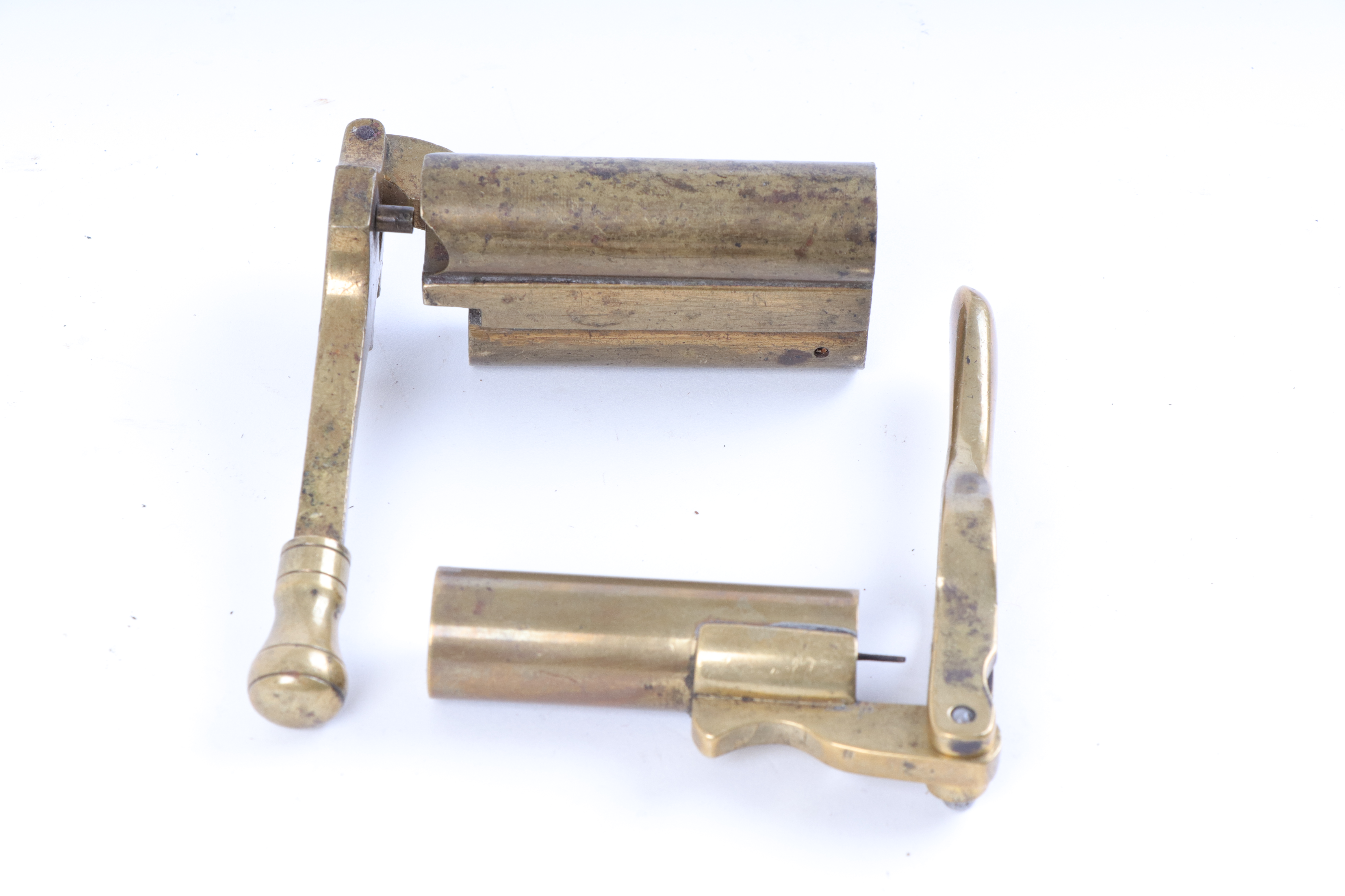 Two 20 bore brass field capper decappers by Ward - Image 2 of 3