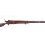 The Swift Rifle Company Training Rifle, with the original company brass plaque numbered 0655 -