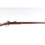 (S58) .600 Percussion Volunteer 2nd Pattern P53 (1853) Rifle, c.1855 -6039 ins full stocked three