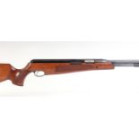 .177 Air Arms TX200 underlever air rifle, Monte Carlo stock with finely carved fish-scale panels,