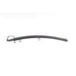 British P1796 Light Cavalry Sabre, 32 ins slightly curved single edged fullered blade, ribbed