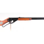 .177/BB Daisy 1938B lever action tin plate air rifle [Purchasers note: Collection in person or