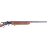 (S1) .218 (Mashburn Bee) BSA martini action rifle (.220 conversion), 28½ ins heavy barrel, tunnel