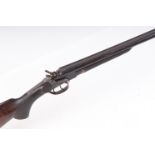 (S2) .410 Belgian double semi hammer, 28 ins barrels (black powder proof), plain action with side