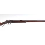 (S58) .230 Francote's Patent Martini action rifle, 27 ins fullstocked barrel by BSA Small Arms Co.