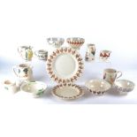 A group of late 20th Century pottery tableware predominantly by Emma Bridgewater, to include 'Robin'