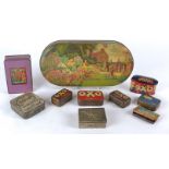 An early 20th Century Oxo box the 'Oxo Zoo House' without contents, 5cm x 8cm x 4cm, together with a