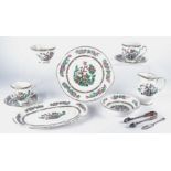 A Royal Grafton china part service in the Indian Tree pattern, comprising of six cups, six dinner