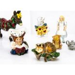 Collection of enamelled Hantel Victorian Miniatures Made in Scotland, various examples many from