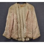 A collection of vintage clothing, a Chacok velvet coat, a Ursula Conzen tartan jacket, a Yvonne