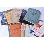 A collection of Military and RAF books, to include Farnborough Air Show, S.O Book, Bomber Command,