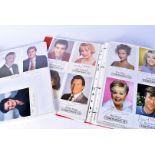 A large collection of Television Autographs, 1980s onwards, from various shows including The Brittas