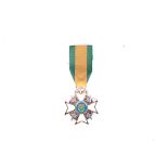 A Commander of the Legion of Merit medal, for distinguished conduct to Rhodesia, complete with