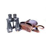 A pair of Ross of London Bino Prism no5 MkII military issue binoculars, dated 1940, stamped with
