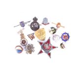 A WWI Turkish Ottoman Gallipoli Star, by BB&Co, together with a small collection of British and