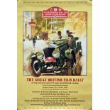 Three 1989 London to Cannes British Film Rally posters, approx. 70cm x 48cm (3)