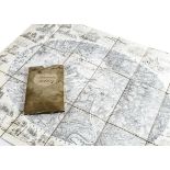 Maps, Becker pictorial map of Coblenz, linen backed, in slip case, manuscript inscription 1843 (