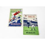 Two FA Cup Final Programmes, Blackpool V Manchester Utd Saturday April 24th 1948 - generally good
