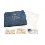 Royal Navy Memorabilia relating to Harold Cowie, 1906-1997, including commemorative album, titled in