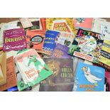 A collection of 1940s and later programmes, comprising theatre, pantomime, stage and more, plus a