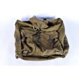 A WWII German Mountain troop tornister back pack, having single internal pocket, with two external