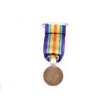 A WWII Royal Scots Victory medal, awarded to Private James Dougan (28306)