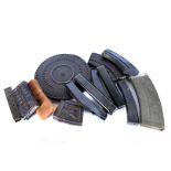 An assortment of 12 magazines, to include Dragunov Snipers, 2 x bren, DP28, M56, Thompson, Uzi,