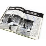 West Ham Autographs, a Football Star Parade Annual 1970/71 containing forty autographs the