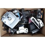 An Array of Polaroid Cameras, a Swinger II (2), Square Shooter 2 (2), Instant 10, 20, Swinger 20,