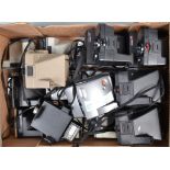 Polaroid Land Instant Cameras, a tray of Polaroid cameras for SX70 film including The Button (9),