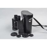 A Pair of Asahi Pentax Binoculars, model no 564, serial no 21480, 10 x 50 field, 5.5°, body G-VG,