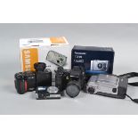 Digital Compact Cameras, comprising a Panasonic Lumix DMC-TZ8 with charger, battery and maker's box,