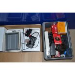 A Durst C 35 Colour Enlarger and Other Items, including enlarging head, baseboard, column,