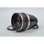 A Carl Zeiss Jena 120mm f/2.8 Biometar Lens, Varex mount, serial no 5942966, barrel G, elements G,