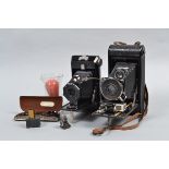 A No 1A Autographic Kodak Special Folding Camera, with a Bausch-Lomb Kodak Anastigmat f/6.3 lens and