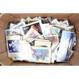 A Tray of Colour Postcards, assorted, mainly British subjects, travel, historical and cultural, some