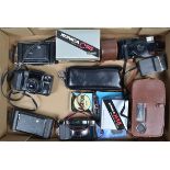 A Kodak Vollenda and Other Cameras, a Kodak Vollenda 620 roll film folding camera, 6 x 9cm format,