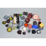 A Collection of Filters, boxed and loose filters, empty filter boxes, various sizes, makers