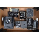 A Thorton Pickard Junior Special Reflex and Other Cameras, shutter jammed, body P, elements P-F,