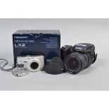 Sony Cyber-shot and Panasonic Lumix Digital Cameras, a Sony Cyber-shot DSC-R1 digital bridge camera,