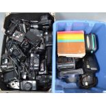 Compact and Polaroid Cameras, brands include Agfa, Pentax, Fujifilm, Nikon, Ricoh, Konica,