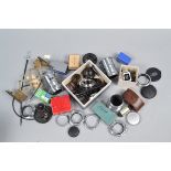 Lens and Camera Accessories, including close-up accessories, caps, extension tubes, frame finders,