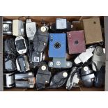 A Tray of Kodak Reflex Box & Brownie Cameras, models include Brownie Cresta, Brownie Reflex, Duaflex