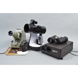 Camera Related Items, including a Kindermann diafocus A slide projector, Aldis slide projector, a