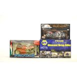 Two 1:9 scale motorcycle models, comprising a Screaming Eagle Harley Davidson, Protar Ducati 916