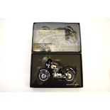 A Minichamps 1:12 Classic Bike Series No. 9, BSA Motor Cycle Goldstar DBD34 1956 Black, boxed.