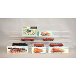 Five Boxed HO Marklin locos, Including 3021, 3005, 3075, 3016, 3921 (Incomplete).