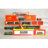 Eight boxed OO Gauge Locomotives, including Hornby Dublo 2218, Hornby R150, Hornby R2214A etc.