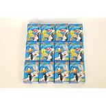 Twelve Konami Cartoon Classics Looney Tunes figures, all boxed.