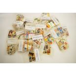 A collection of bagged World stamps, countries include Korea, Belgium, Vietnam, French Equatorial